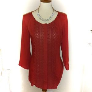 Anthropologie Crescent Street Blouse, Sz 6